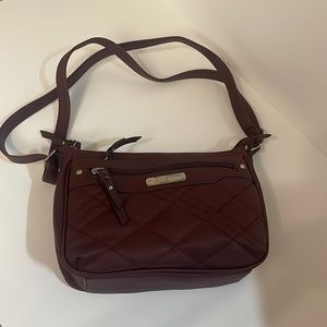 Maroon crossbody